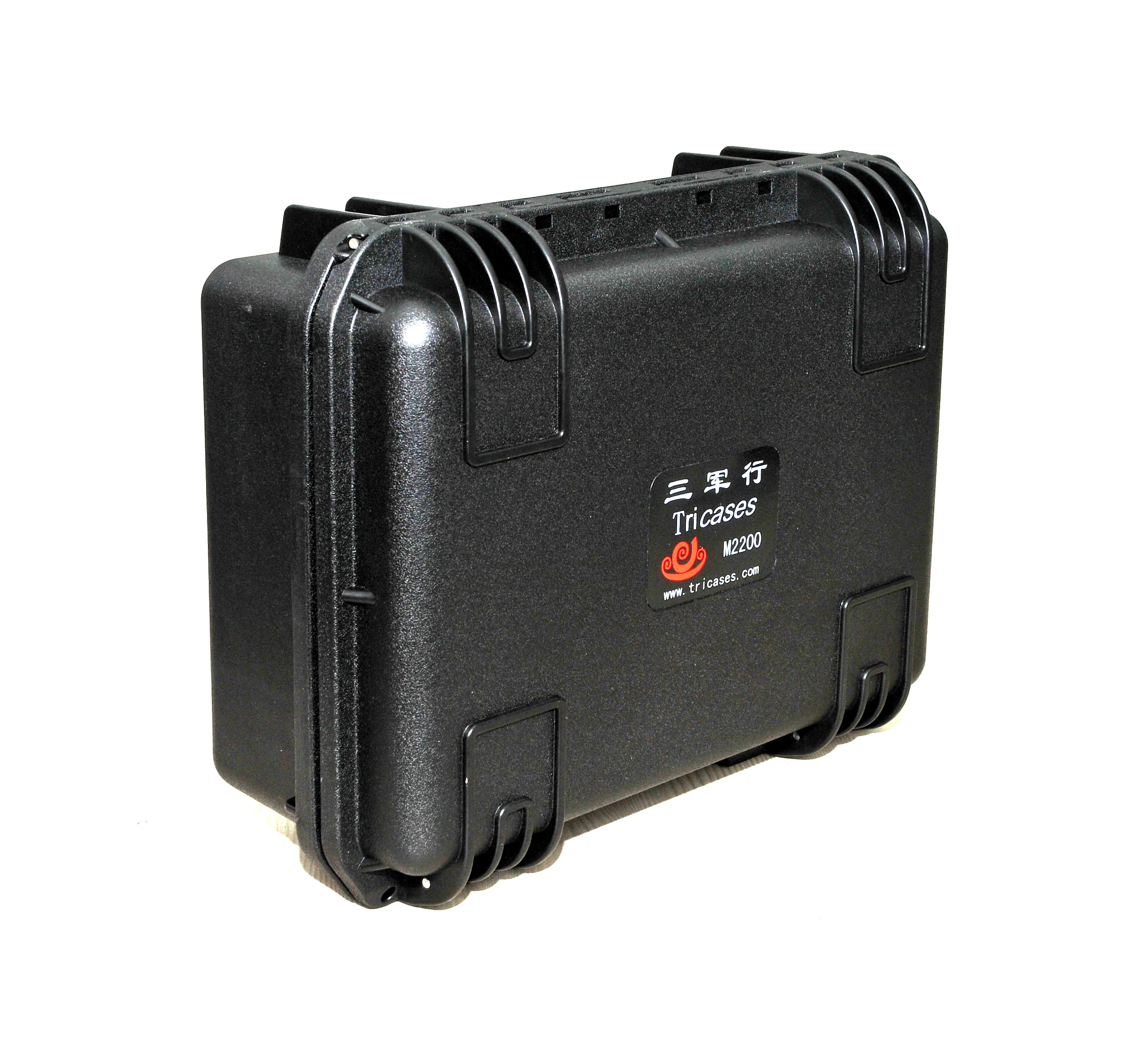 Tricases مصنع توريد M2200 IP67 صندوق أدوات مقاوم للماء ومقاوم للصدمات من البلاستيك الصلب مع رغوة قياسية