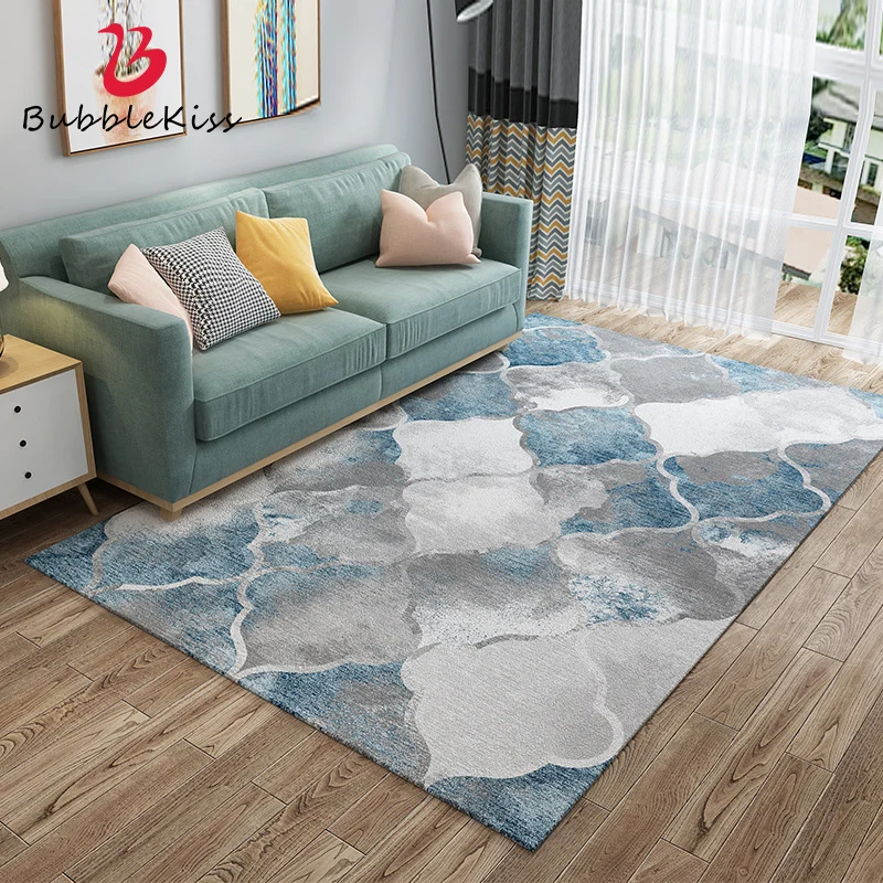 Bubble Kiss Modern Home Decor Thickened Carpets for Living Room Large Size Customized Bedroom Area Rugs Abstract Floor Mats