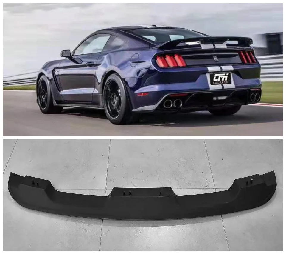 ABS primer Car Rear Wing Trunk Lip Spoiler Fits For Ford Mustang 2015 2016 2017 2018 2019