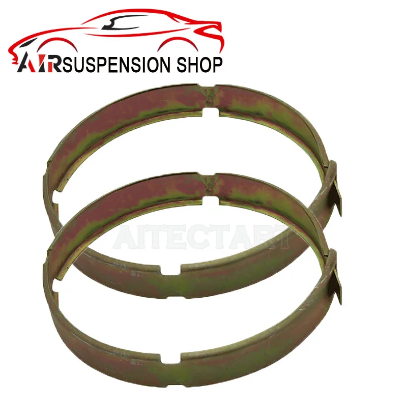 2PCS Air Suspension Spring Rear Metal Rings For Audi A6 C6 4F Airmatic Sleeve Bellow Repair Kits 4F0616001 4F0616001J Auto Parts