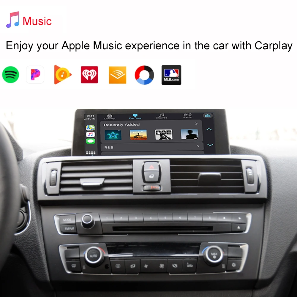 Беспроводной декодер CarPlay для BMW NBT 1 2 3 4 5 7 серии E70 F10 X1 X3 F25 F26 F48 MINI X4 X5 X6 F56 F15 Android авто