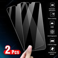 2pcs Tempered Glass For Oppo Realme C21 Y C21Y Realmi Realmy Ralme Relme C11 2021 C20 C12 C15 C3 C25 C17 Guard Protective Film