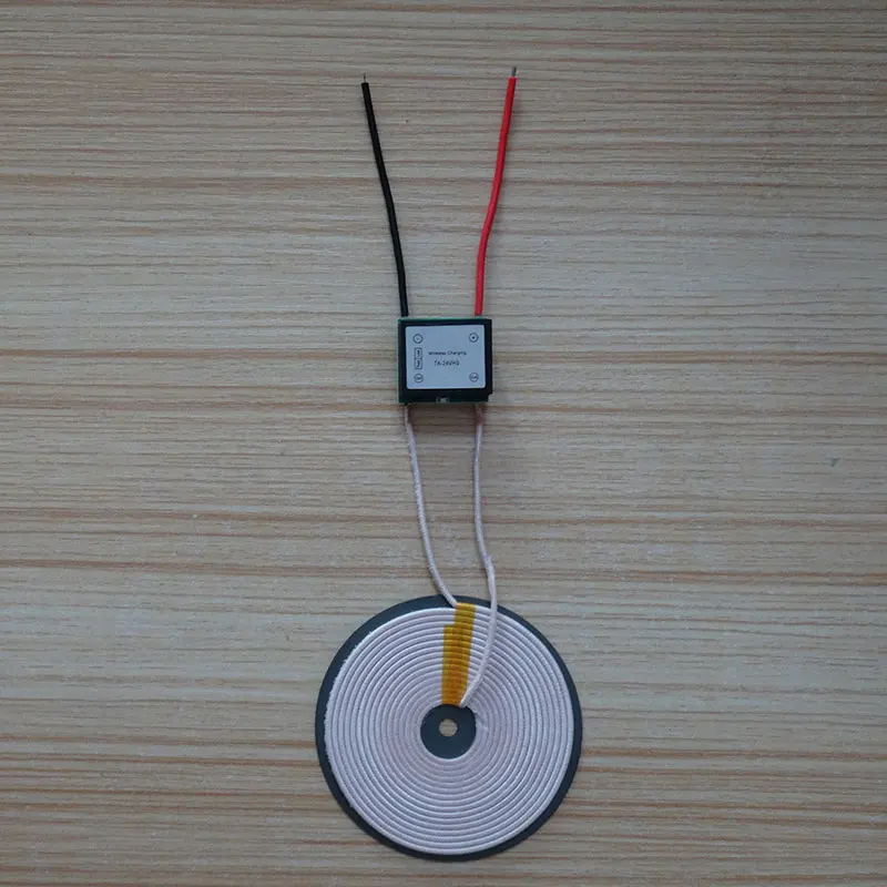 Taidacent 5V 4A Wireless Power Transfer Module Magnetic Coil Induction Battery Charger PCB 24V DC Wireless Charging Module