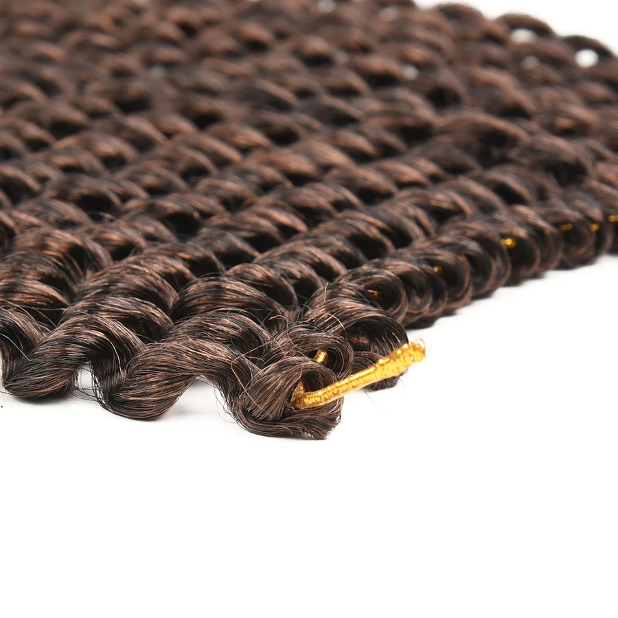 TOMO Passion Twist Hair 14 18 22 Inch Long Water Wave Crochet Braids Synthetic Braiding Hair Bohemian Twist Hair Extensions