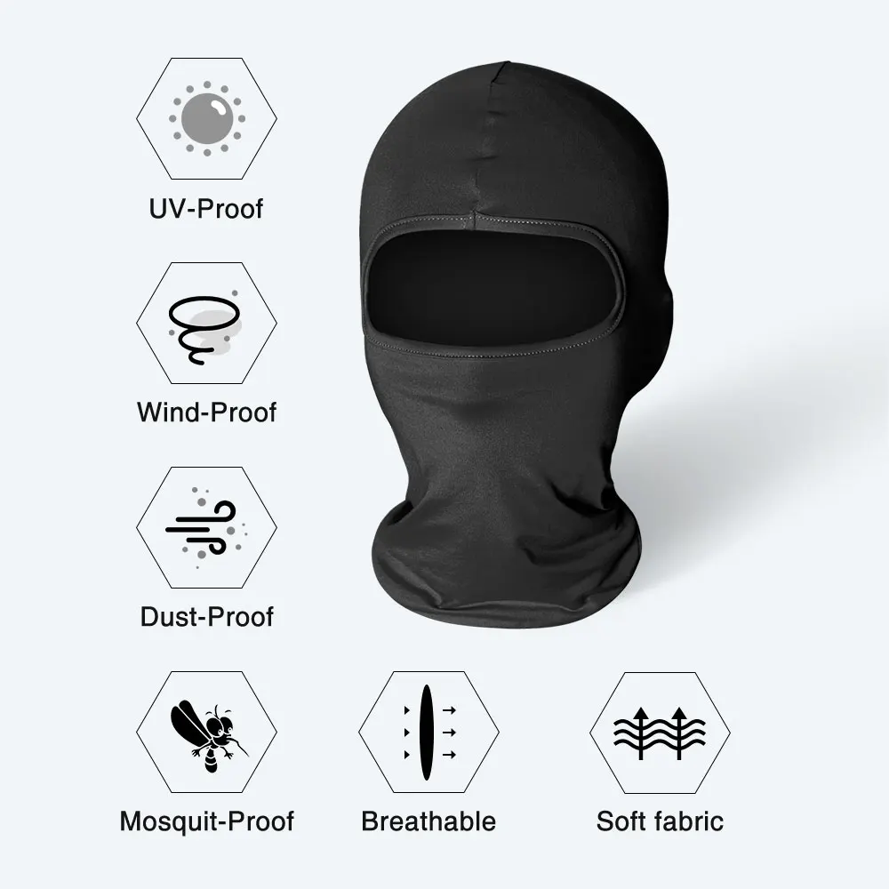 Hippcron-mascarilla facial a prueba de polvo para motocicleta, máscara cálida para deportes al aire libre, esquí, Snowboard, pasamontañas de viento,