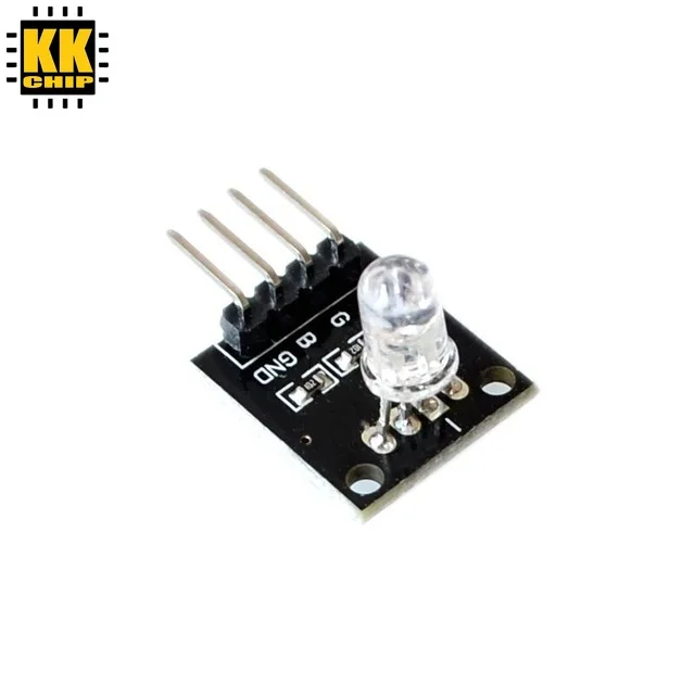 KKCHIP módulo RGB LED módulo de tres colores completas de led