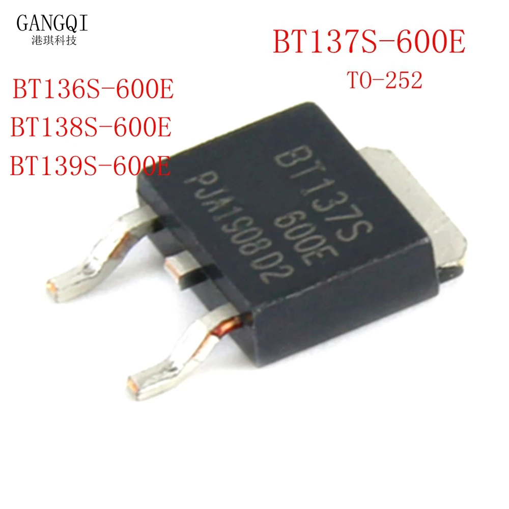 10Pcs Bt137S-600E T… - image