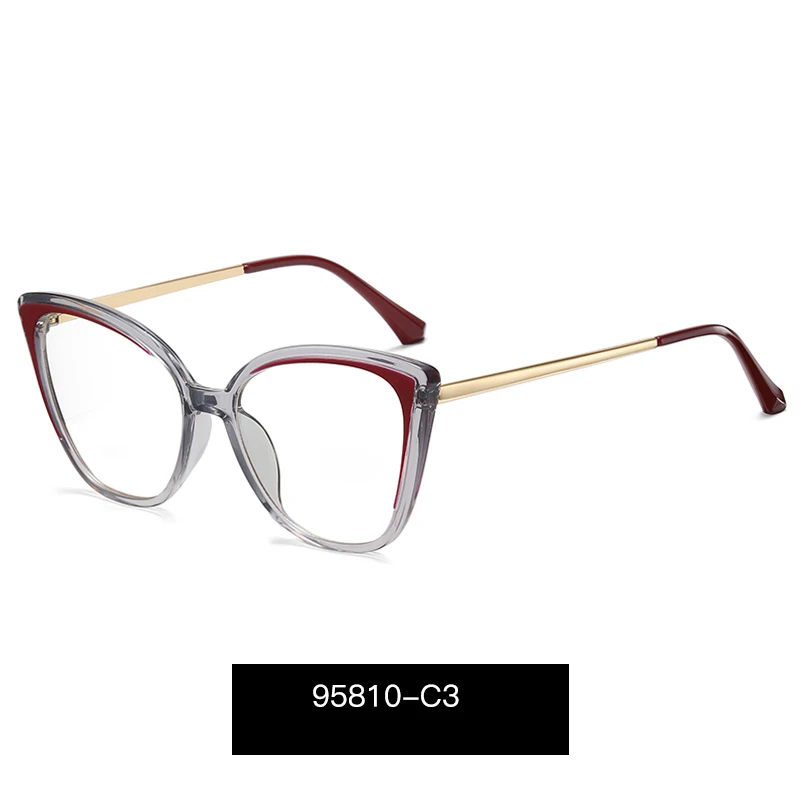 Chống Ánh Sáng Xanh Dương Chặn Máy Tính Thành Cận Thị Mắt Kính Nữ Mắt Kính Gọng Kính Prescripton Lentes Opticos Para Mujer "Diop