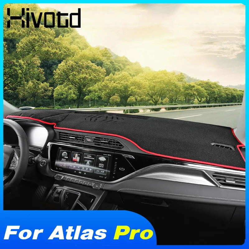 Car Dashboard Covers Dash Mats Anti Slip Mat Interior Protector Carpets For Azkarra Geely Atlas Pro Belgee X70 2022 Accessories