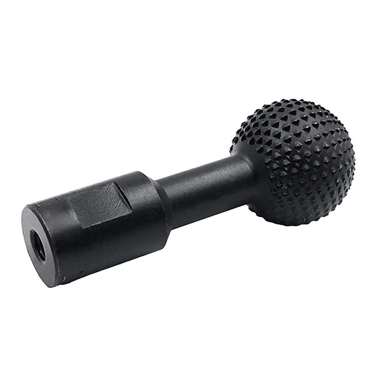 Ball Gouge Spherical Spindles Shaped Wood Gouge Power Carving Attachment for Angle Grinder Wooden Groove Carving Tool