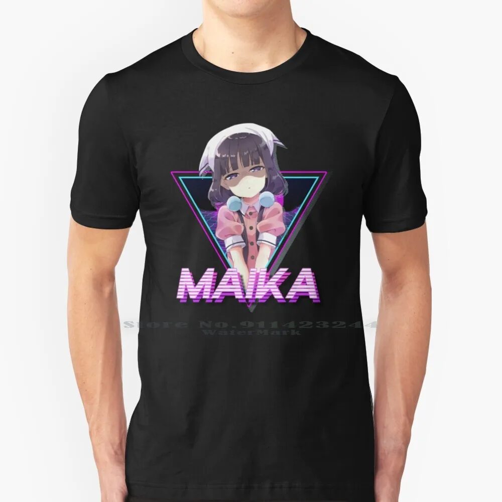 Blend S ( Maika Sakuranomiya Aesthetic ) 100% Cotton T Shirt Blends Anime Maika Sakuranomiya Aesthetic Smile Sadistic Tee Short