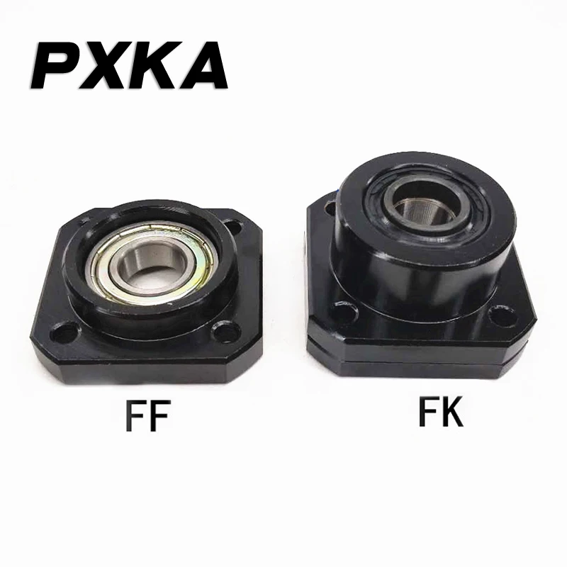 

precision ball screw support FK8 FF6 FF8 FK17 FF17 FF10 FK30 FK25 FK20 FK15 FK12 FK10 FK6 support end fixed end