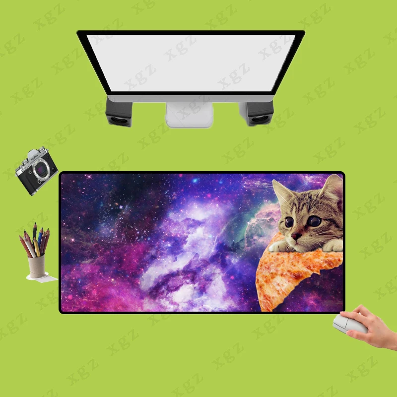 

XGZ Animal Cute Cat Game Mouse Pad Player Accessories Computer Notebook Keyboard Desk Mat Large Mouse Pad Gaming Desk XXL