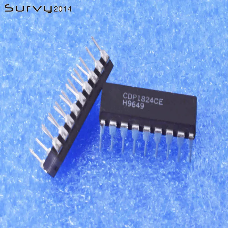 1PCS/5PCS CDP1824CE Encapsulation:DIP-18 IC 32-Word x 8-Bit Static RAM diy electronics