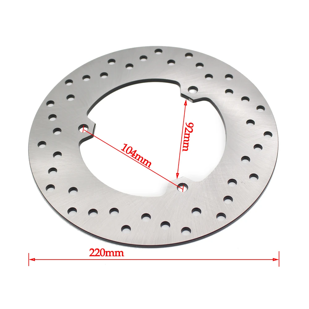 220mm 5mm Disc Brake Rear Motorcycle Brake Disc Rotor for Yamaha YZF-R3 R3 321cc ABS 2015-2019 MTN320A MT-03 321cc 2016-2019