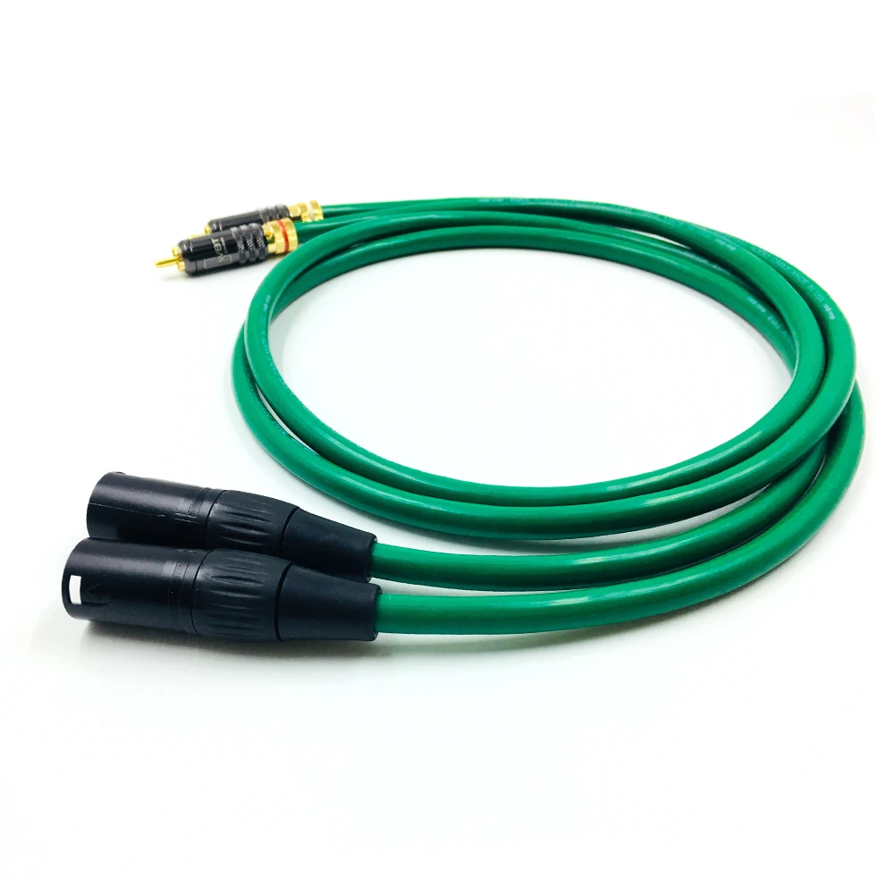 Rcaからxlrバラクラバオスからrcaオス、mcintosh usa-ケーブルとの相互接続ケーブル、トップ-hifiペア、Type-WBT1044