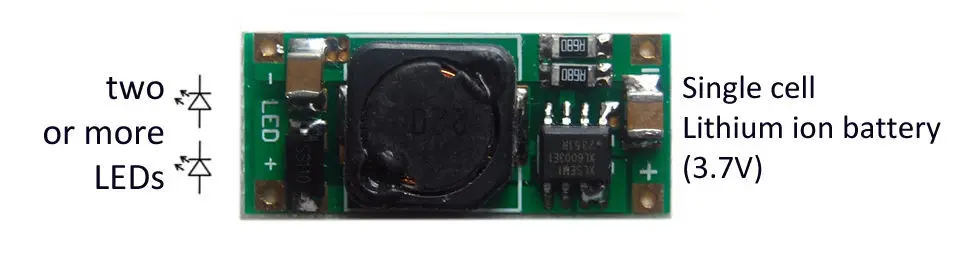 XL6003 3.7V Li-ion 18650 Pin Lithium Bước lên Tăng Cường Dòng Điện Không Đổi ĐÈN Lái Tăng Cường Mô-đun