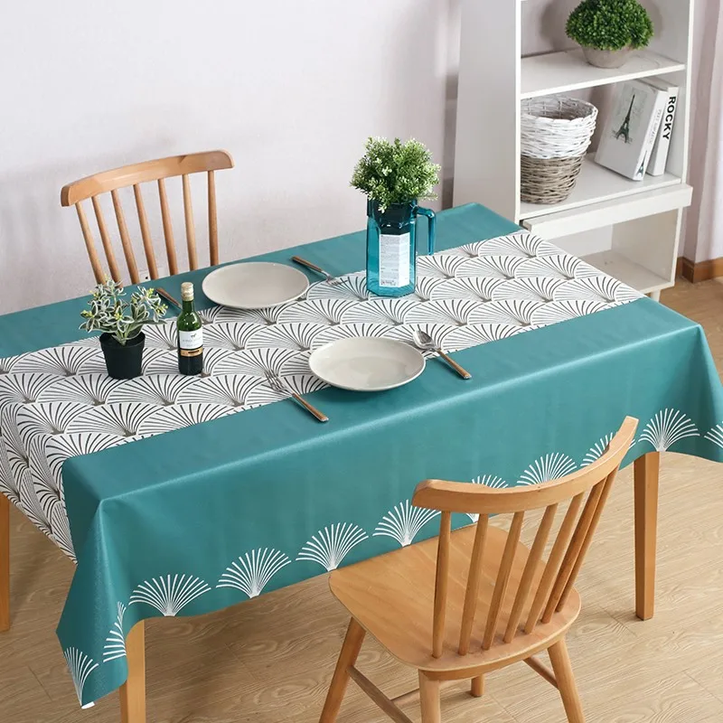 Pvc Tablecloth Waterproof Table Cover Rectangle Desk Cloth For Table Manteles Wipe Covers Table Carpet Tablecloths Picnic Mat