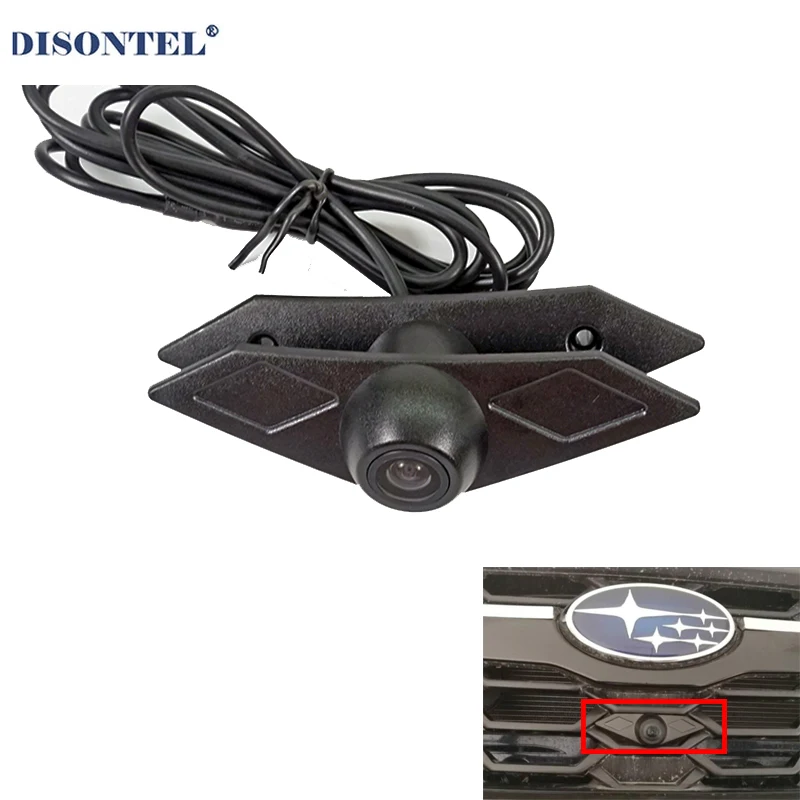 Dla Sonyccd noktowizor specjalny samochód widok z przodu Logo kamera dla Subaru XV 2014 pozytywny obraz Paking Camera