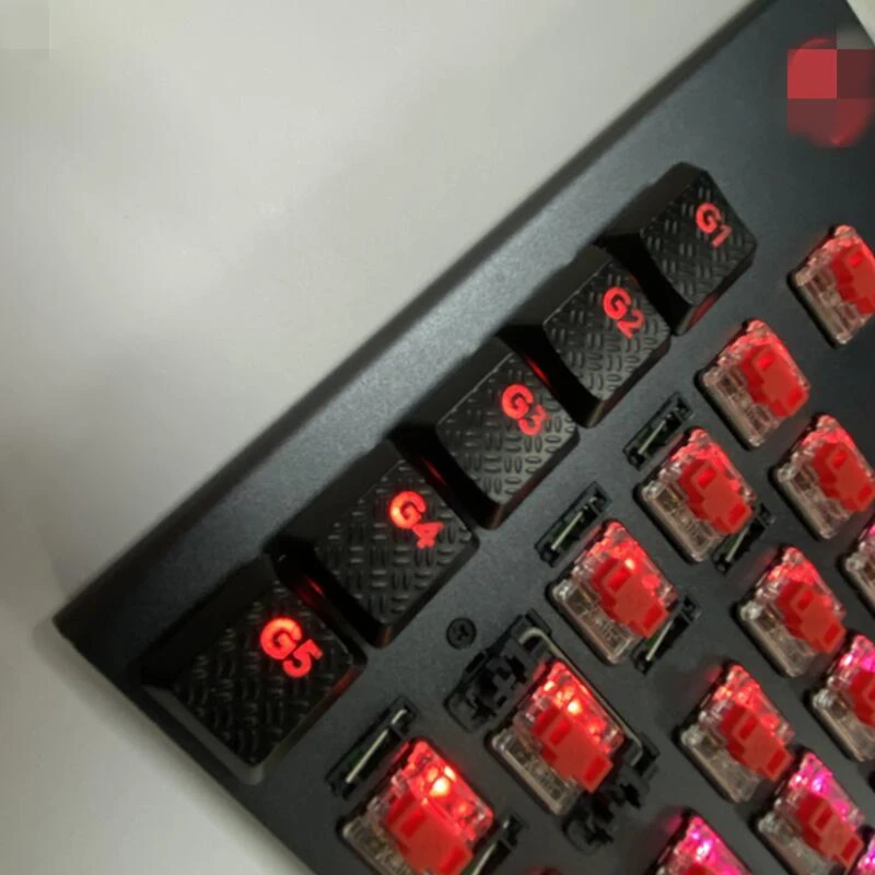 Gaming Keycaps Replacement G1 G2 G3 G4 G5 Key Covers RGB for Logitech G815 G915 G813 G913 Mechanical Keyboard Key Cap - Image 5