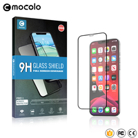 Mocolo Full Screen Tempered Glass Film On For iphone X XS XR 11 12 13 14 15 Pro Max Mini 13Pro 14Pro S R i13 i14 i15 Protector