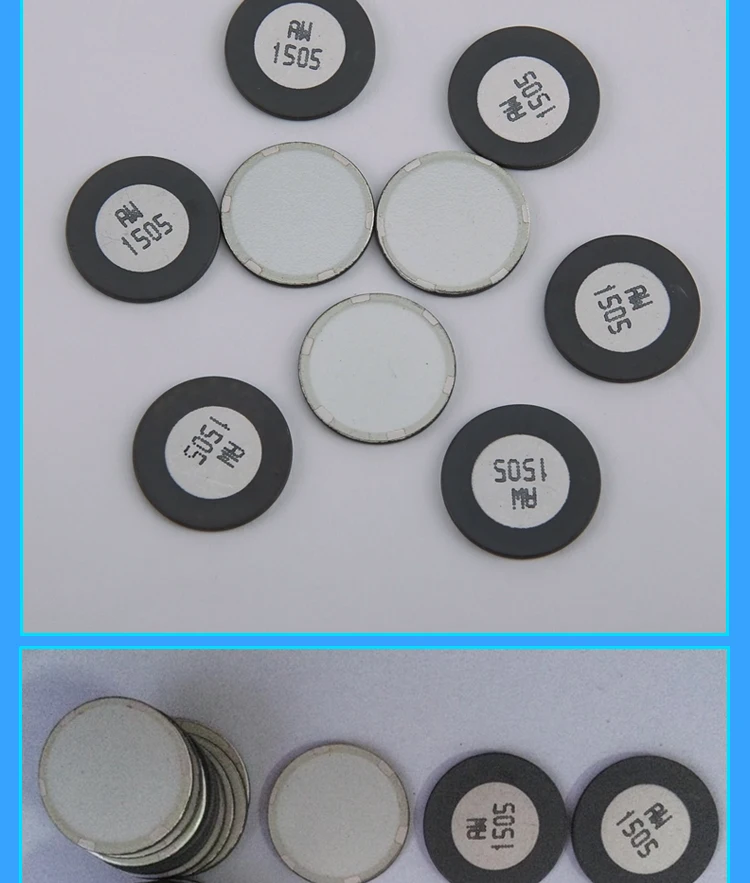 30 Stück 20 mm 1,7 MHz Kostenloser Versand Ultraschall-Nebelgenerator Keramikscheiben für Haushalts-Luftbefeuchter Ersatzteile – Detail 2