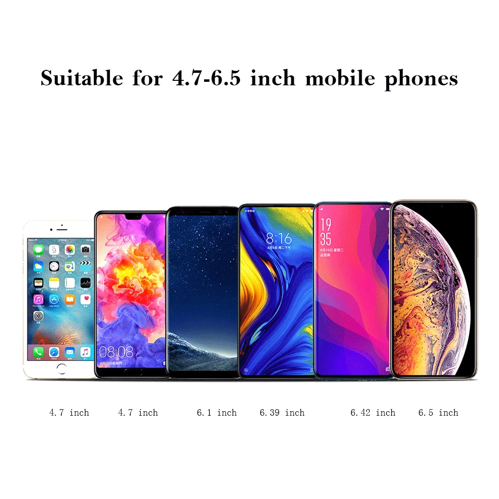 Gravity-حامل هاتف خلوي للسيارة ، مشبك تهوية ، بدون حامل مغناطيسي ، GPS ، لهاتف iPhone XS MAX Xiaomi