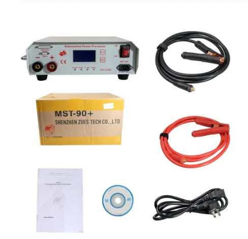 202011.11 Promotion New model MST-90+ battery voltage regulator & charger (14v 120A) for b-mw ecu coding power stabilizer 220V