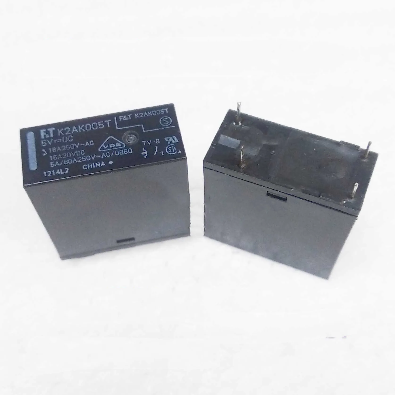 10pcs/lot  New Relay  K2AK005T 5VDC  K2AK012T 12VDC   K2AK024T 24VDC  H2AL005T 5V  H2AL012T 12V  H2AL024T  24V  4PIN  16A