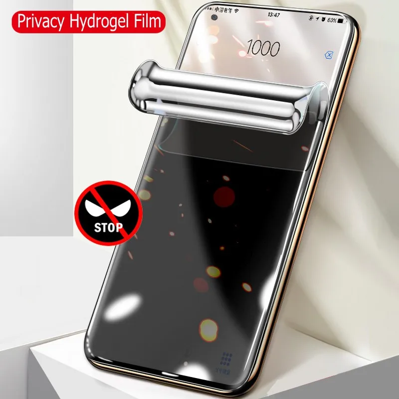 

Hydrogel Film For Samsung Galaxy S21 S10 Plus Privacy Peep Soft Screen Protector For Samsung S23 S22 S20 FE A54 Protective Film