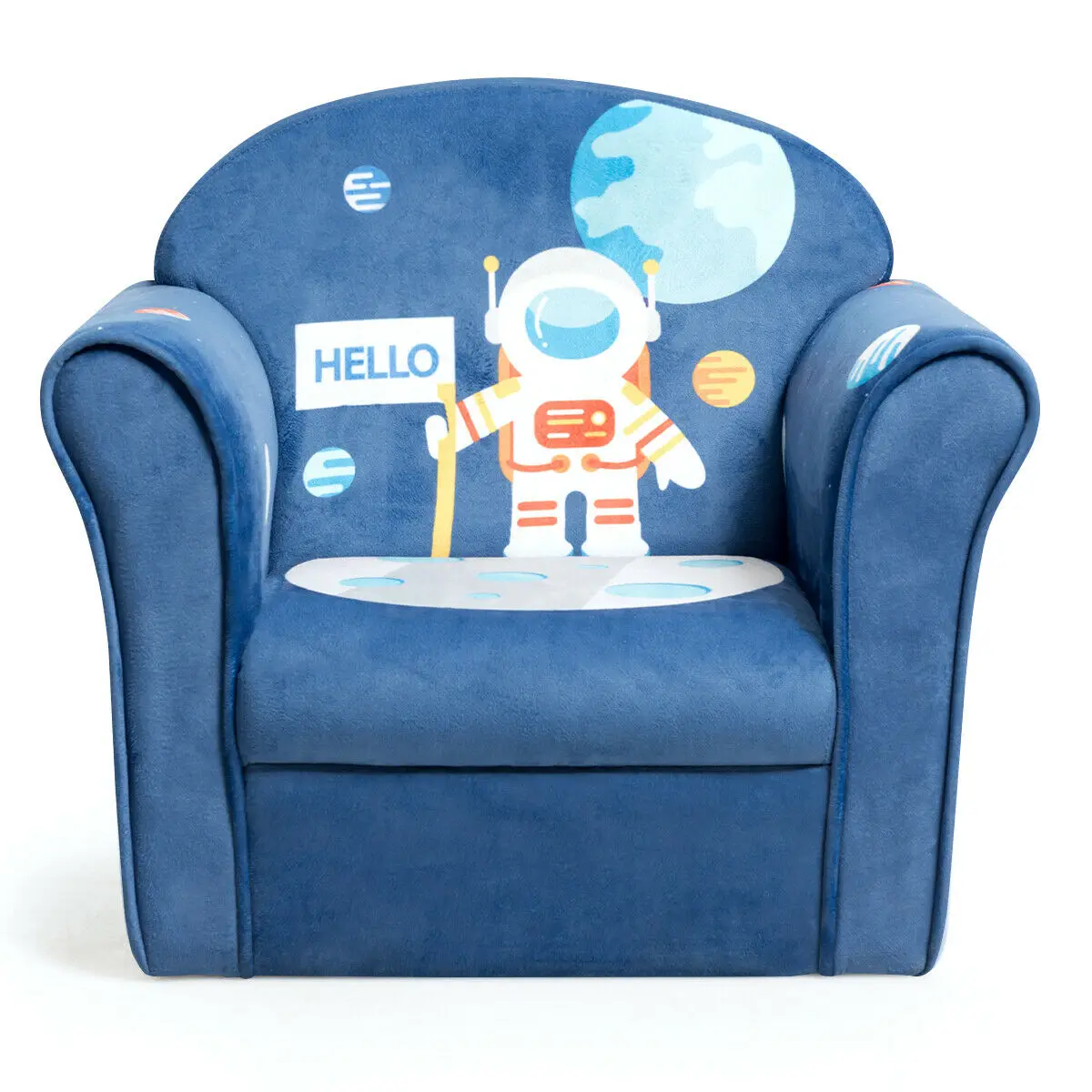 Kinder Astronaut Sofa Kinder Armlehne Couch Polster Stuhl Kleinkind Möbel HW65434