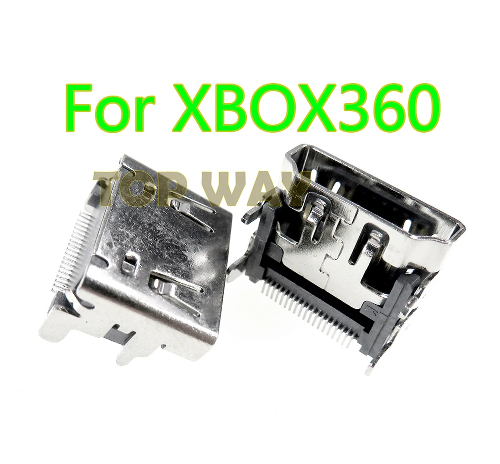 

Разъем для XBOX 360, совместимый с HDMI, 50 шт., разъем для контроллера XBOX360, сменный разъем для HD-порта