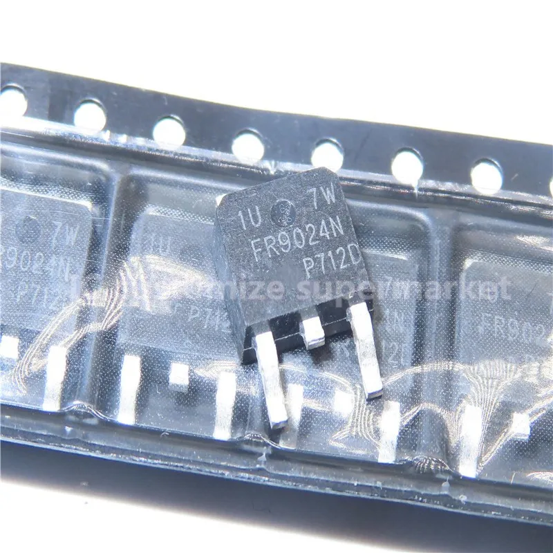 10PCS/LOT NWE FR9024N IRFR9024N  TO-252 -55V -11A   SMD Transistor