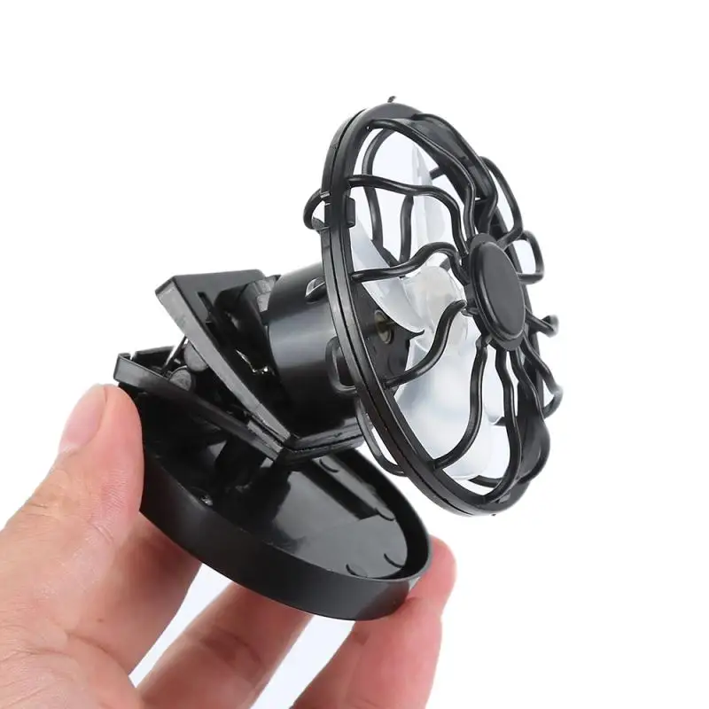 Portable Summer Cooling Fan Clip-on Hat Mini Clip Solar Power Cooler The Best Choice Sun Energy Panel Cell Cooling Fan