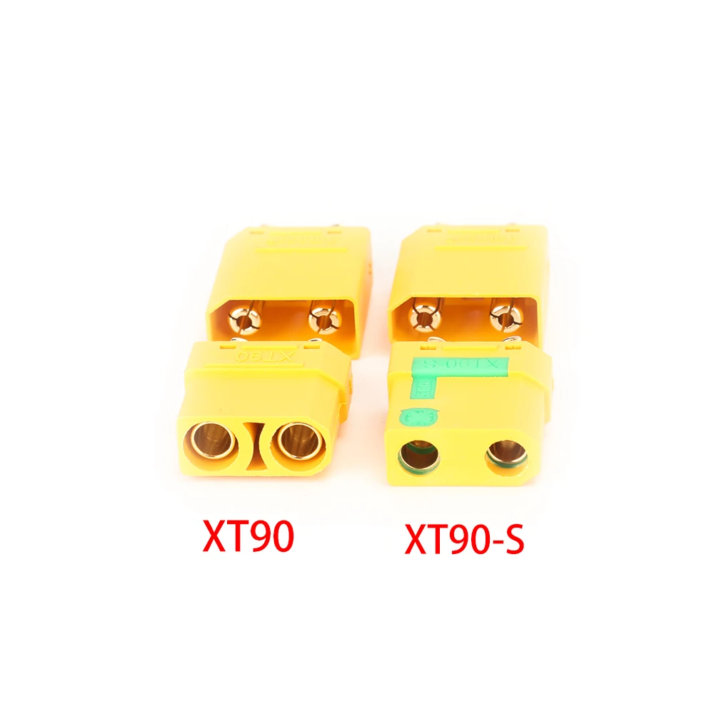 Amass XT90 XT90S Anti Spark Connector Gold Plated Banana Plug 4.5mm bullet connectors for RC Lipo Battery ESC