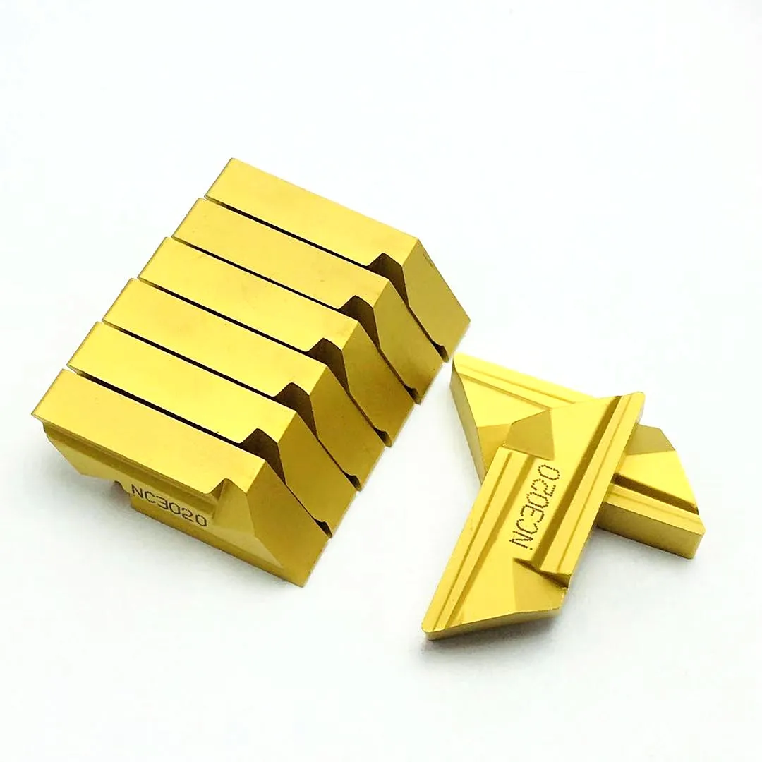 10Pcs KNUX160405R KNUX160405L NC3020 Harde Legering Tool Draaibank Carbide Insert Knux 160405R Draaien Tool