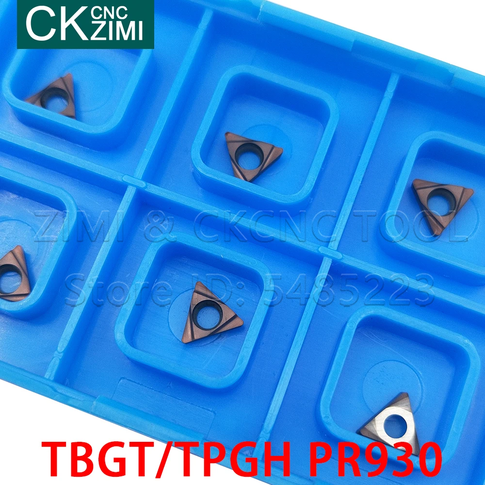 Inserts TBGT060104L TPGH080202L TPGH090202L TPGH090202L TPGH110302L TPGH110304L PR930 inserti in metallo duro utensili CNC