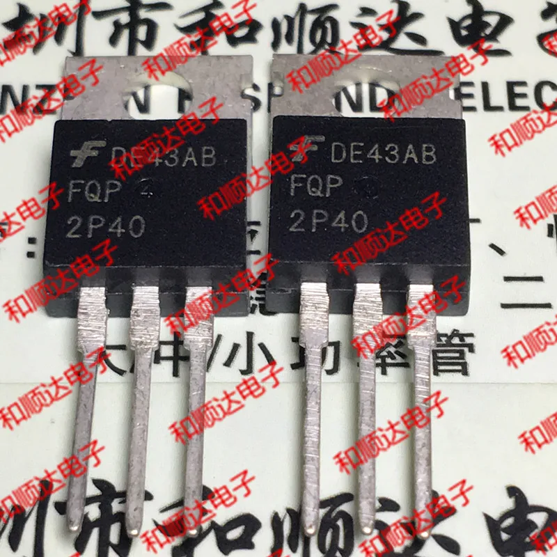 

10PCS FQP2P40 TO-220 P -400V -2A