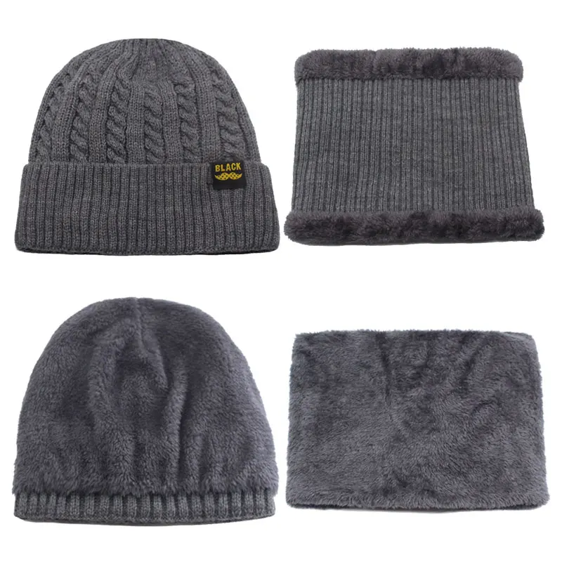 

Skullies Beanies Мужские зимние шапки для мужчин Шарф Женская зимняя шапка-бини Брендовая вязаная шапка Homme Skull Gorro Bonnet Caps New