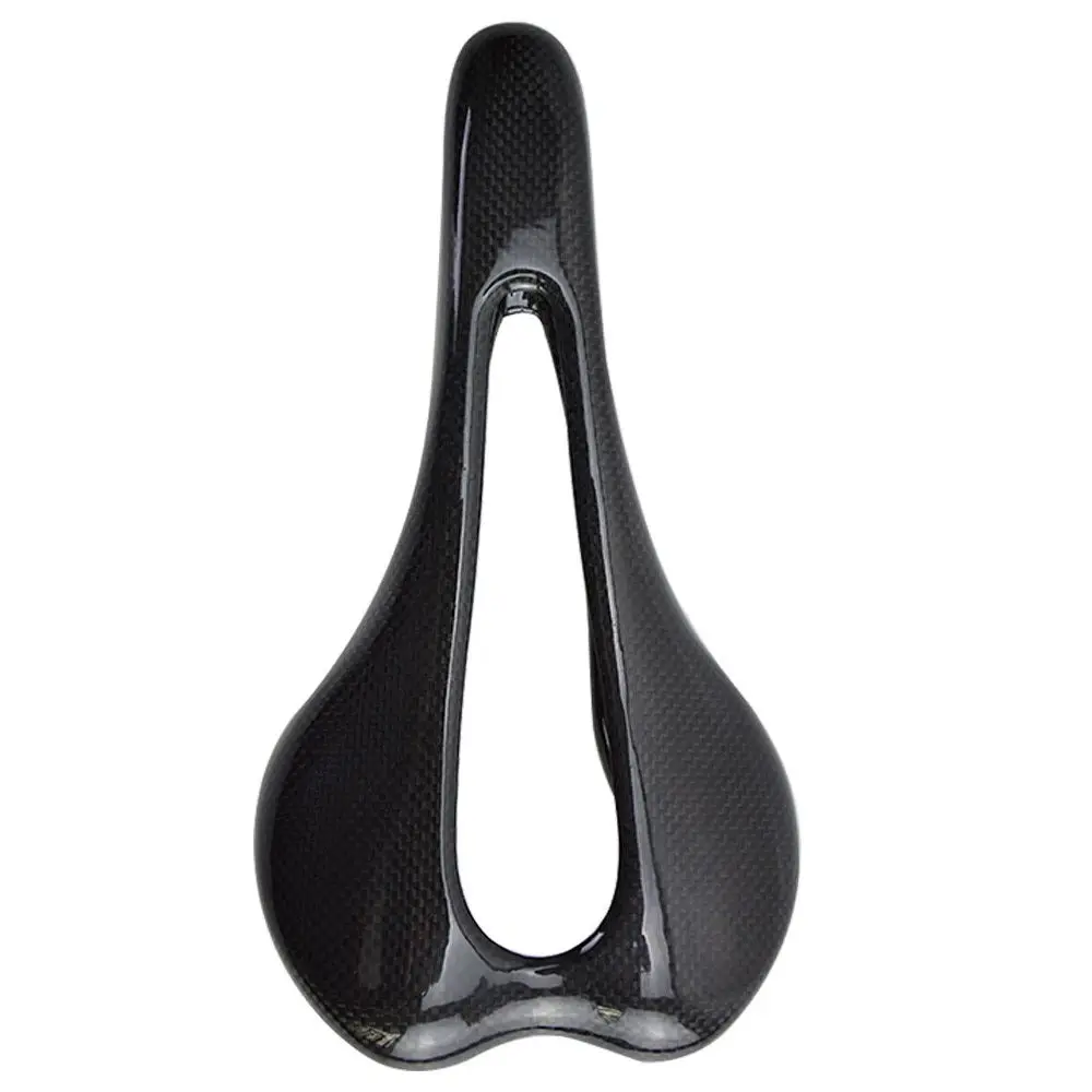 DODICI Full Carbon Fiber Saddle Ultralight Flow High Performance Open Saddle MTB Road Race Bicycle Saddle