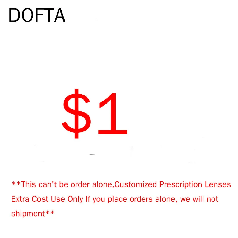 This can't be order alone,Customized Prescription Lenses Extra Cost Use Only If you place orders alone, we will not shipment