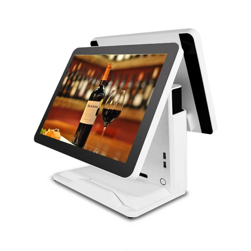 PC Computer cash register 15 inch capacitive touch screen pos system retail supermarket pos hardware