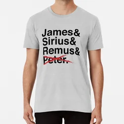James& Sirius& Remus& X. T Shirt Marauders J K Rowling James Potter Sirius Black Remus Lupin Peter Pettigrew Book Books