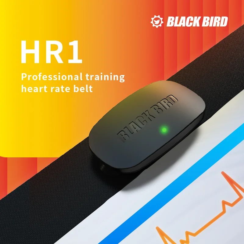 

BlackBird HR1 Heart Rate Sensor Support ANT+ Bluetooth Outdoor Sport Monitor Chest Strap Belt for Wahoo Garmin