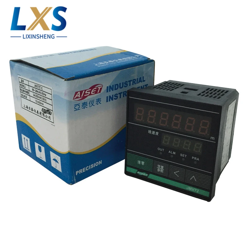 

AISET Meter Counter JMX72-C Electronic Meter Counter/Linear Velocimeter For Packing Industries