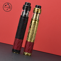 wolfcoolvape Vape Kylin Mini V2 RTA with Suicide King mod Mechanical Vaporizer vape fit 18650/20700 brass material 25mm mod