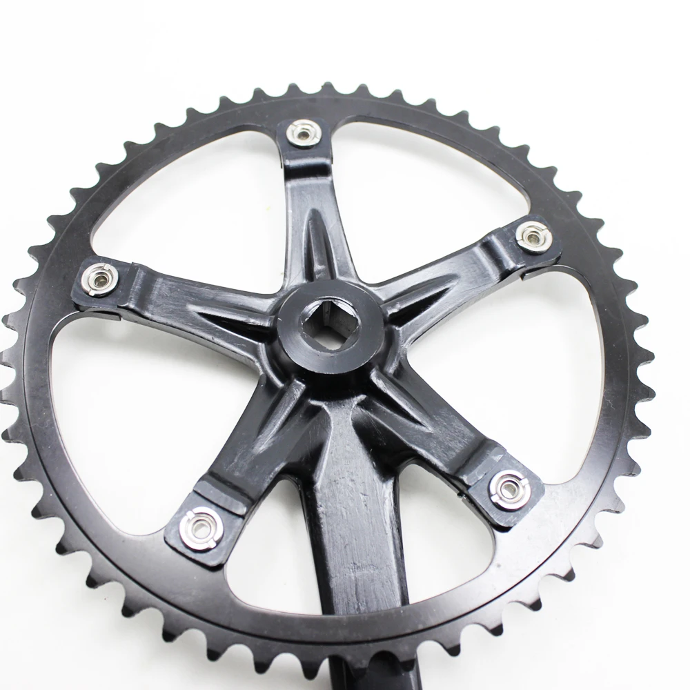 Bikcycle Crankset 49T Fixed Gear Integrated crankset Chain Wheel tooth plate Single speed bike for crankset Bike Accessories