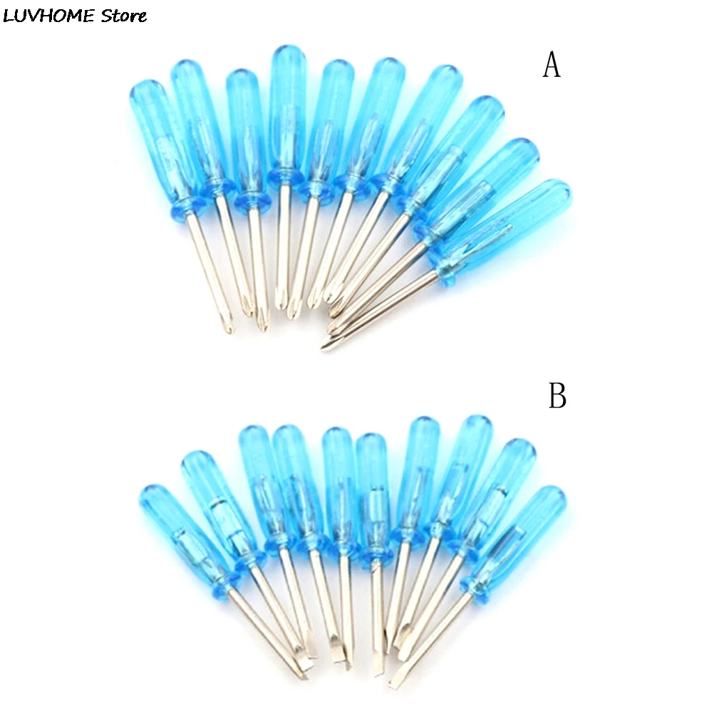 10 Pieces Small Screwdriver 2.0MM Disassemble Tool For Mobile Phone Screwdriver Slotted Screwdriver Repair Tools