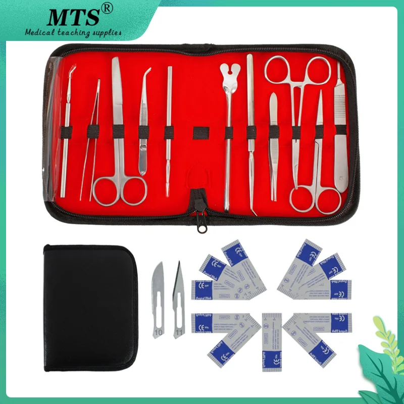 

Teaching Surgical Suture Package Anatomic tools Stainless steel dissecting scissors Experimental equipment, tools, scissors, and