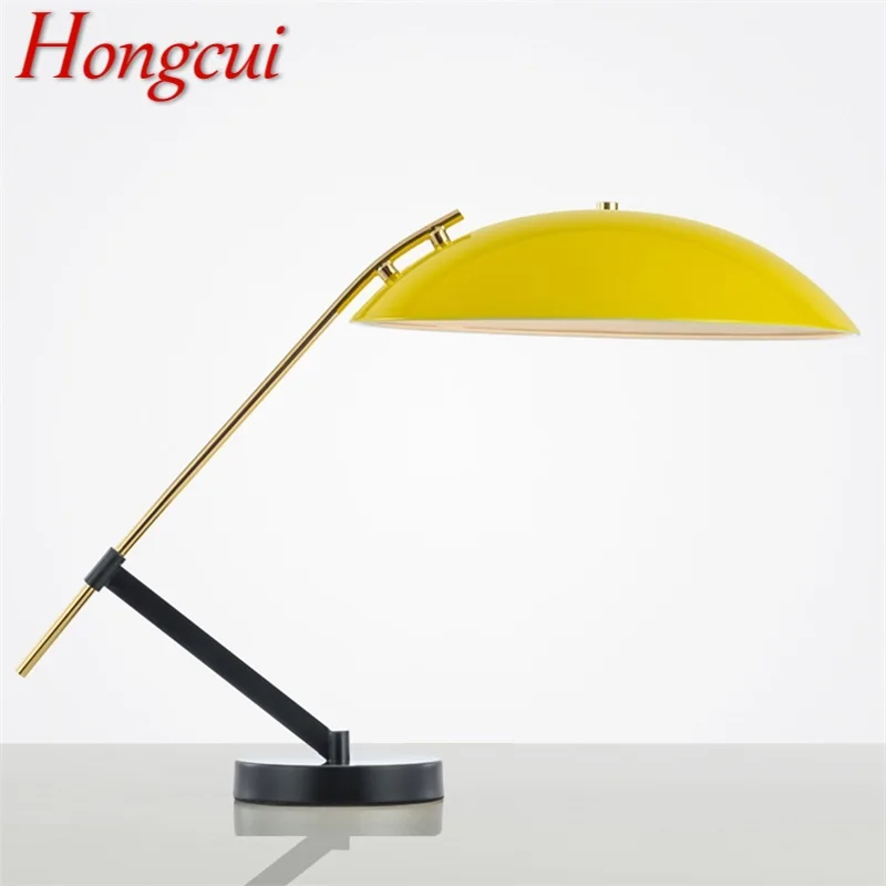 Hongcui Modern Night Table Lamp Simple Design E14 Reading Desk Light Home LED Eye Protection For Children Office Bedroom Study